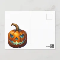 Personalized Halloween  Postcard