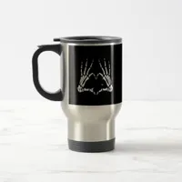 Skeleton Hand Classic Halloween Travel Mug