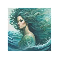 Mermaid Metal Print