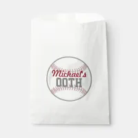 Baseball Party Favor Bag