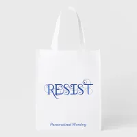 RESIST Vote Blue Grocery Bag