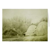Winter Barns