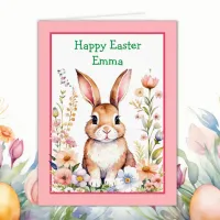 Jumbo Sized Kid's Activity Easter Bunny Card