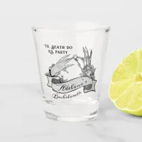 Gothic Bride or Die Til Death Bachelorette Weekend Shot Glass