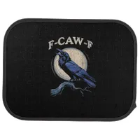 Funny Crow F-Caw-F Crow Lover Creative Casual Car Floor Mat