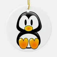 Penguin Cartoon Ornament
