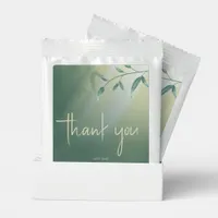 Shadow Leaf Wedding Thank You Green ID947 Margarita Drink Mix