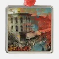 Kansas City 1886 Circus Parade Metal Ornament