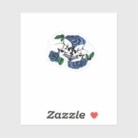 Together Forever Till Death Do Us Classic Look Sticker