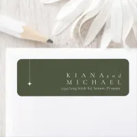 Simply Chic Names Moss Green ID1046 Label