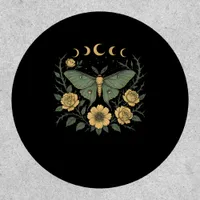 Flowers Goblincore Moth And Butterfly Cottagecore  Patch