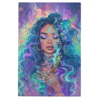 *~* Woman Esoteric Goddess SC4 African Metal Print