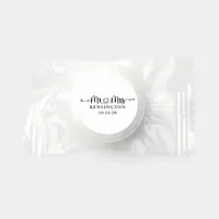 Wedding Heart Arrows Mr Mrs Typography Life Saver® Mints