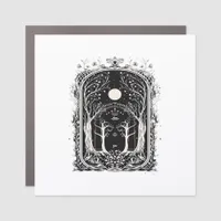 Goblincore Fantasy Gate To  Classic Car Magnet