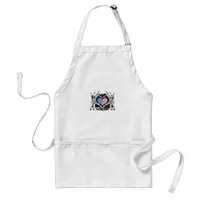 America Skeleton Hands Adult Apron