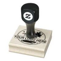 Custom Company Logo Business Rubber Stamp