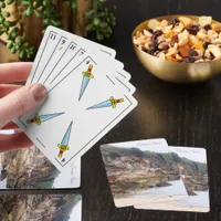 Coruna, Spain | Beach, Cliffs And Ocean Inlet Spanish Playing Cards