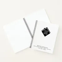 Your Logo Real Estate Modern Minimalist Notebook