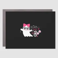 Mommys Little Boo Halloween Classic Design Car Magnet
