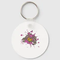 Skeleton Hand Heart Show Classic Keychain