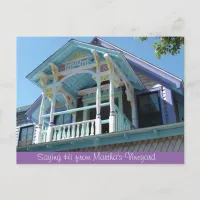 Saying Hi from Martha's Vineyard Postcard