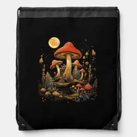 Cottagecore Mushroom Cottagecore Aesthetic Goblinc Drawstring Bag