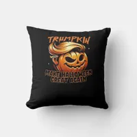 Funny Trumpkin Classic Throw Pillow