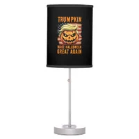 Trumpkin Halloween Pumpkin Make Halloween Great Ag Table Lamp