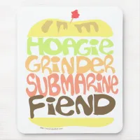 Sandwich Fiend Mouse Pad