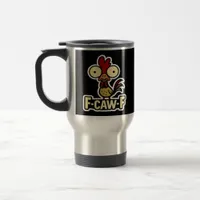F-Caw-F Classic Vintage Graphic Travel Mug