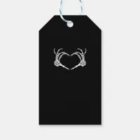 Skeleton Hand Heart Halloween Design Aesthetic Gift Tags
