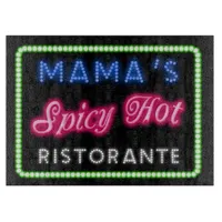 Mama's Spicy Hot Ristorante ID234 Cutting Board