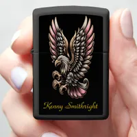 Golden Eagle Soaring High Zippo Lighter