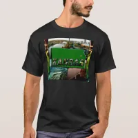 Kansas Map and Photos T-Shirt