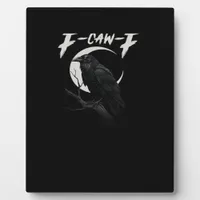 Funny Crow Retro Classic Style Plaque