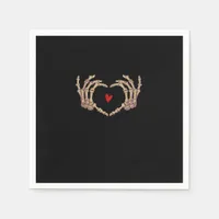 Skeleton Hands Women Skeleton Hands Halloween Napkins