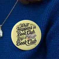 Book Club, readers group bookish, booklovers Button