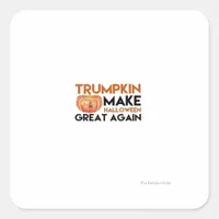 Halloween Trumpkin Funny – Classic Maga Costume De Square Sticker
