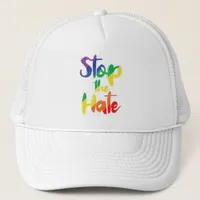 Stop the Hate Trucker Hat