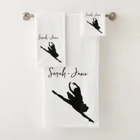 Elegance in Ballet Towel Set