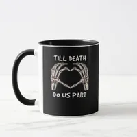 Unisex Til Death Do Us Part, Bride To Be, Bones, M Mug