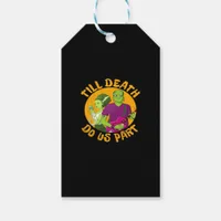 Till Death Do Us Part! Funny Halloween Design For  Gift Tags