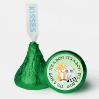 It's a Boy|  Little Fox, Woodland Baby Shower Hers Hershey®'s Kisses®