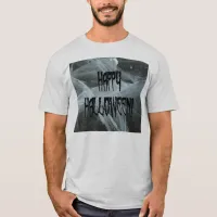 Spider Leg Halloween and Eerie Background Mens Tee