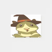 Guinea Pig Halloween Witch Post-it Notes