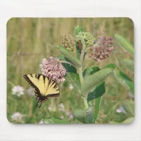 Butterfly and Milkweed Mouse Pad