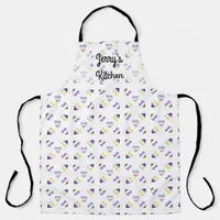 Non-binary, genderqueer and trans Pride Hearts  Apron