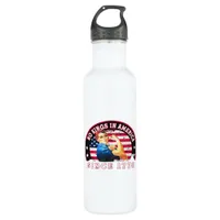 No Kings In America Since 1776 USA Flag Save  Esse Stainless Steel Water Bottle