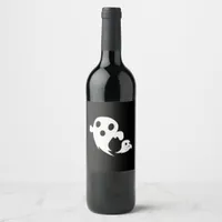 White Boo  Wine Label