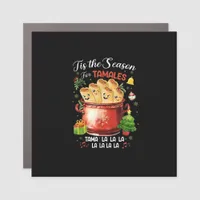 Tis Season For Tamales Christmas Mexican Food Car Magnet